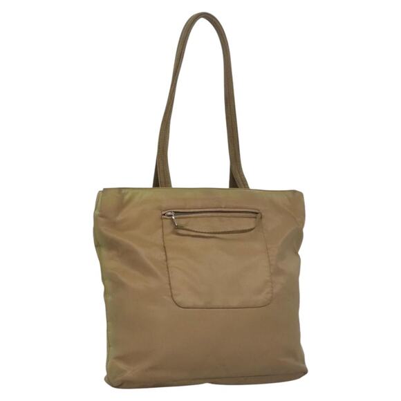 PRADA Tote Bag Nylon Beige - Picture 1 of 16